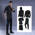 Wholesale Custom Men Fitness Yoga Wear Running Sportswear Gym Workout Hoodies Set